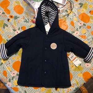 12 Months girl quilted jacket. NWT